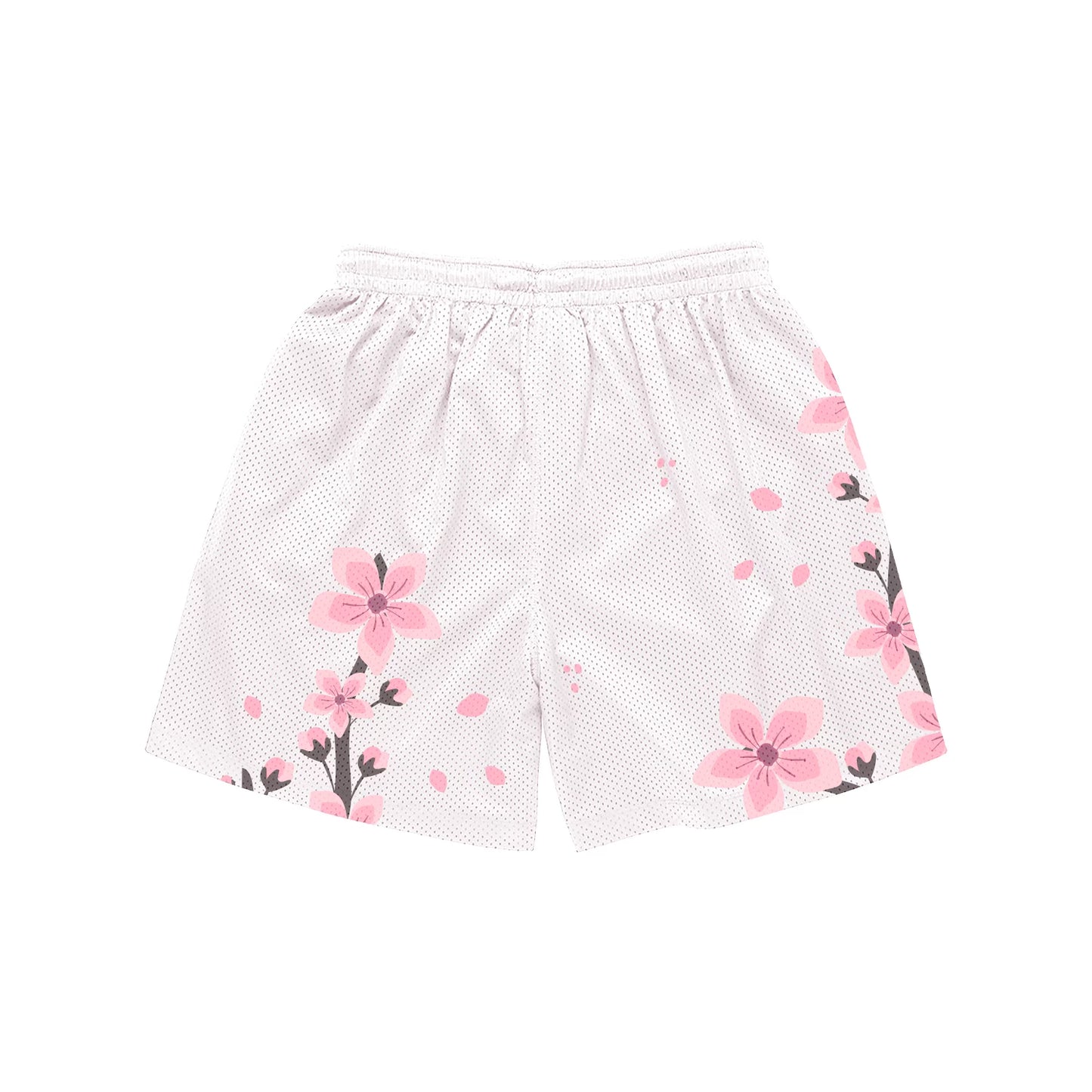 Cherry Blossom Mesh Shorts