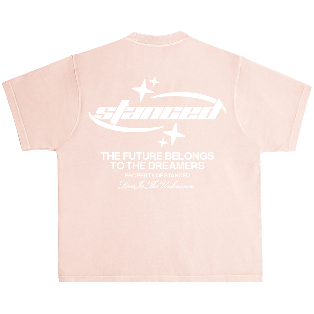 To The Dreamers Tee - Peach